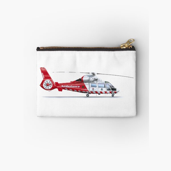 Item preview, AEROSPATIALE AS365N3 DAUPHIN 2 VH-PVG HEMS RED 2016 designed and sold by Grubby Fingers Aircraft Illustration.