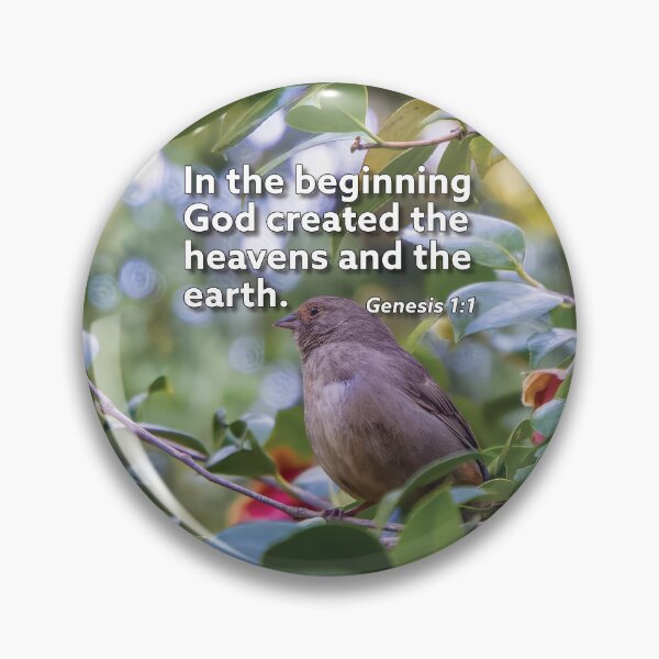 Item preview, Genesis 1 1 In The Beginning God Created designed and sold by InsprtnlArtbyDP.