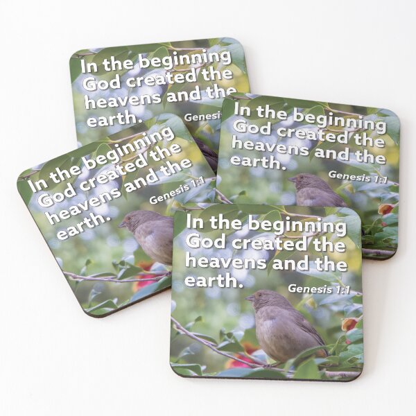 Item preview, Genesis 1 1 In The Beginning God Created designed and sold by InsprtnlArtbyDP.
