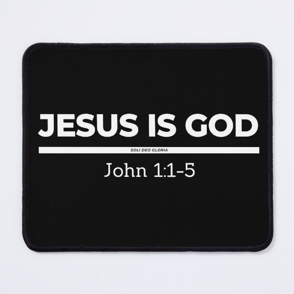 Item preview, Jesus is God John 1:1-5 Bible Verse Christian Design designed and sold by Ken Chung.