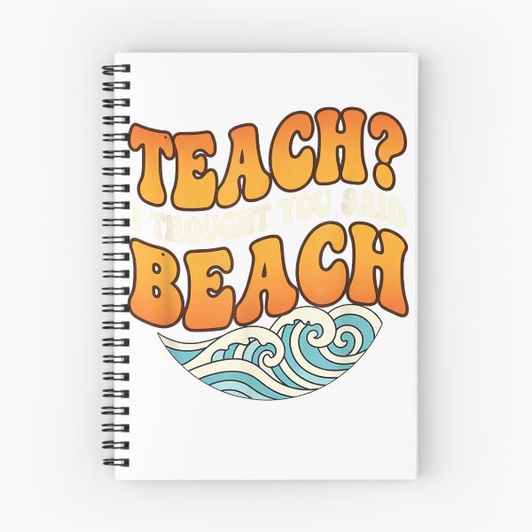 Item preview, Beach Mode Teacher Saying Bright Summer Humor T-Shirt designed and sold by kevincuellar.