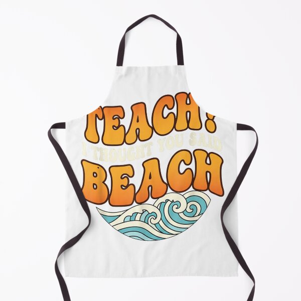 Item preview, Beach Mode Teacher Saying Bright Summer Humor T-Shirt designed and sold by kevincuellar.