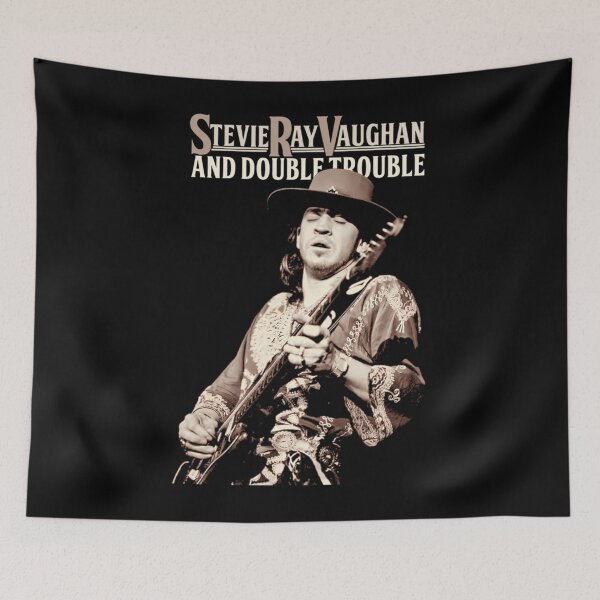 Item preview, Stevie Ray Vaughan And Double Trouble Guitarist Blues Man Vaughan 70S designed and sold by Sandro-Shop.