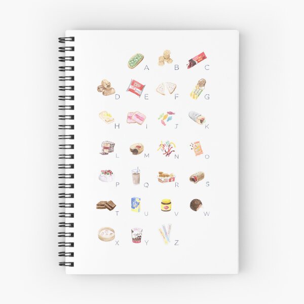 Item preview, Australian Foods Alphabet Watercolour Poster designed and sold by Ooshimooshi.