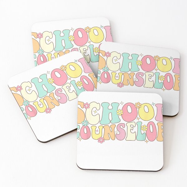 Item preview, Groovy School Counselor Back to School Teacher Counseling T-Shirt designed and sold by RKdrawings.