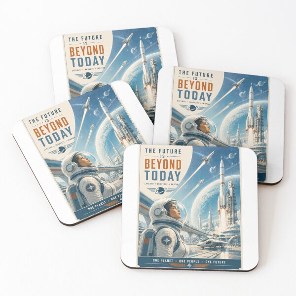 Item preview, One Planet One People One Future – Vintage Sci-Fi Art designed and sold by Fleetwood1994.