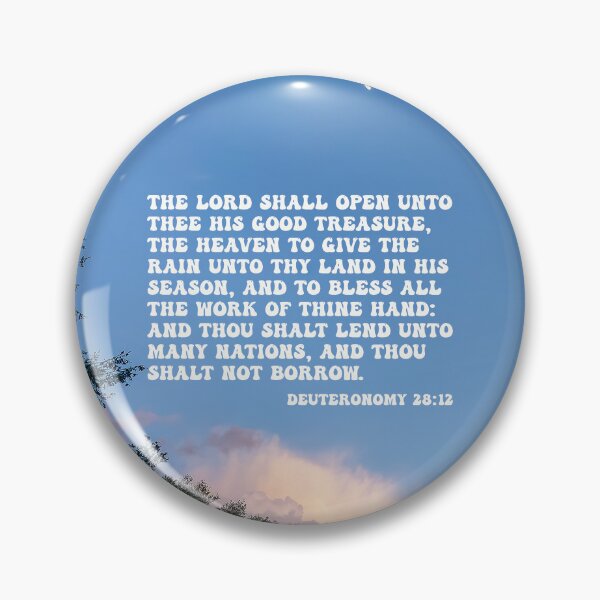 Item preview, Deuteronomy 28 12 The Lord Shall designed and sold by InsprtnlArtbyDP.
