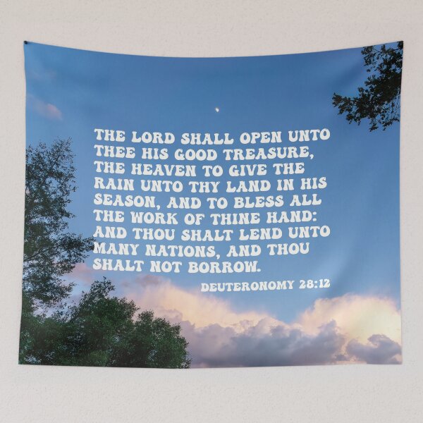 Item preview, Deuteronomy 28 12 The Lord Shall designed and sold by InsprtnlArtbyDP.