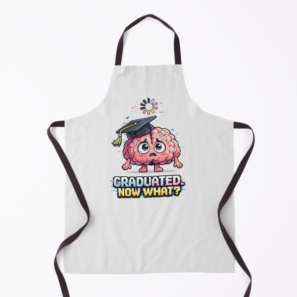 Item preview, Graduated Now What – Brain Buffering Funny Graduation Gift Class 2026 designed and sold by Fanverse Merchandise.