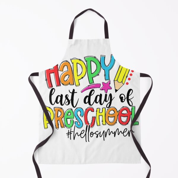 Item preview, Happy Last Day of School Preschool Teacher Hello Summer T-Shirt designed and sold by RKdrawings.