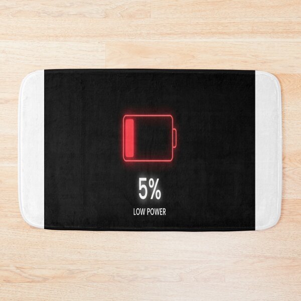 Item preview, SOCIAL BATTERY LOW designed and sold by ChillPixeles.