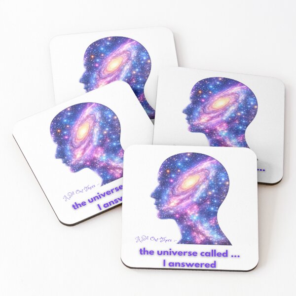 Item preview, Cosmic Galaxy Head Silhouette designed and sold by A Bit Out There.