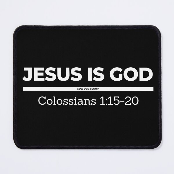 Item preview, Jesus is God Colossians 1:15-20 Bible Verse Christian Design designed and sold by Ken Chung.