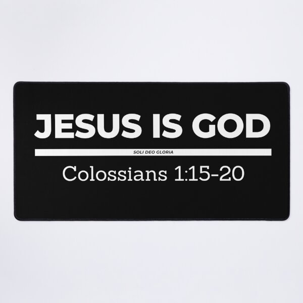 Item preview, Jesus is God Colossians 1:15-20 Bible Verse Christian Design designed and sold by Ken Chung.