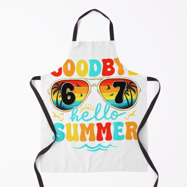 Item preview, Goodbye 6 7 Hello Summer Last Day of School Teacher Student T-Shirt designed and sold by kevincuellar.