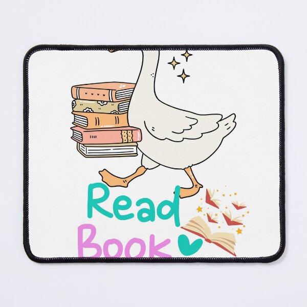 Item preview, A clever duck encouraging joyful reading adventures designed and sold by LEEVISWA.