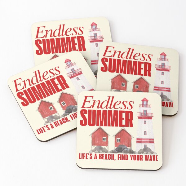 Item preview, Endless Summer Lighthouse Beach Lifes A Beach Find Your Wave designed and sold by SilverSeaBKK.