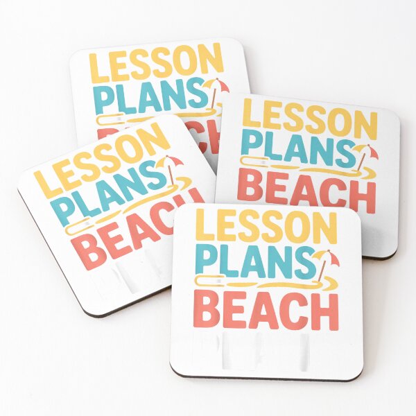Item preview, Lesson to Beach Plans Summer Teacher Vacation Mode Fun T-Shirt designed and sold by SubStudio97.