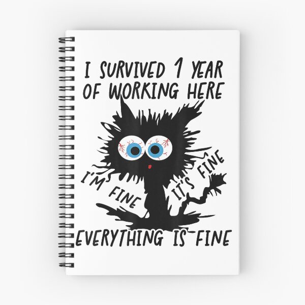 Item preview, I Survived 1 Year Of Working Here T-Shirt designed and sold by kevincuellar.