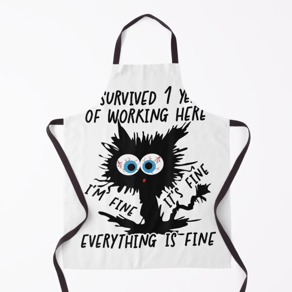 Item preview, I Survived 1 Year Of Working Here T-Shirt designed and sold by kevincuellar.