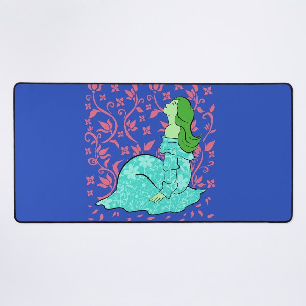 Item preview, Anthophile Fern with Blue Background designed and sold by missmann.