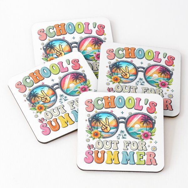Item preview, Last Day Of School Groovy School's Out For Summer Teacher T-Shirt designed and sold by RKdrawings.