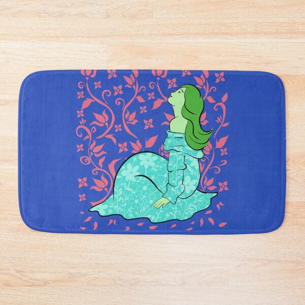 Item preview, Anthophile Fern with Blue Background  designed and sold by missmann.