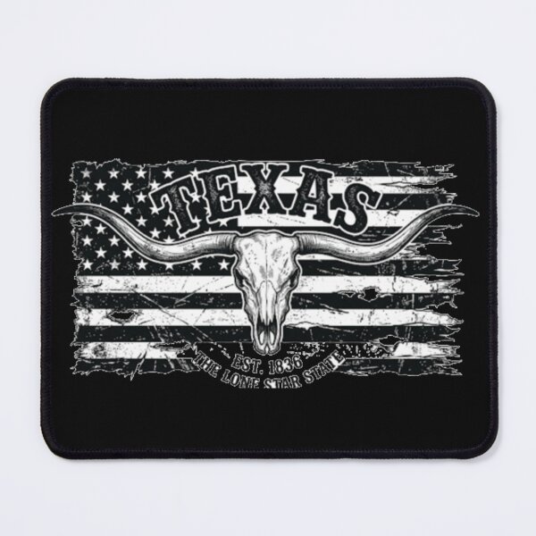 Item preview, Texas Longhorn Black n White designed and sold by PhansCustoms.