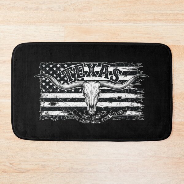Item preview, Texas Longhorn Black n White designed and sold by PhansCustoms.