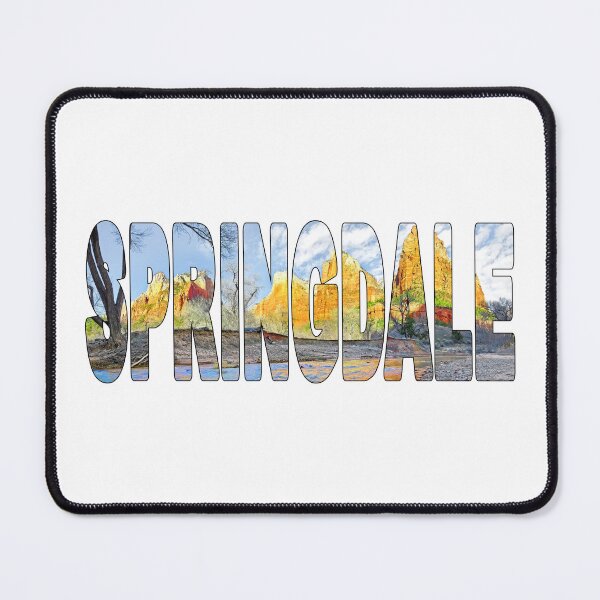 Item preview, SPRINGDALE - Utah near Zion National Park Morning Light Mountains designed and sold by Adam Gormley.