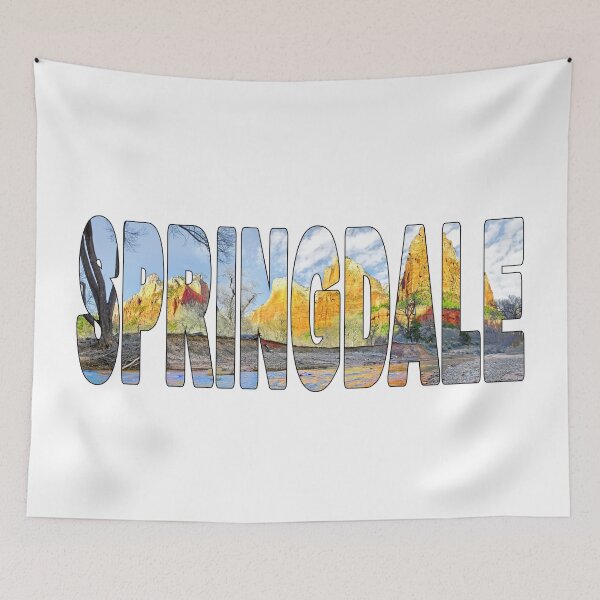 Item preview, SPRINGDALE - Utah near Zion National Park Morning Light Mountains designed and sold by Adam Gormley.