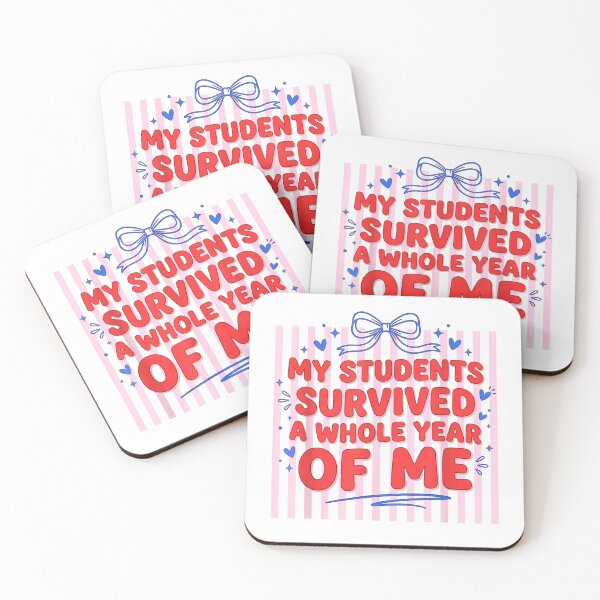 Item preview, My Students Survived A Whole Year of Me Teacher for Women T-Shirt designed and sold by SubStudio97.