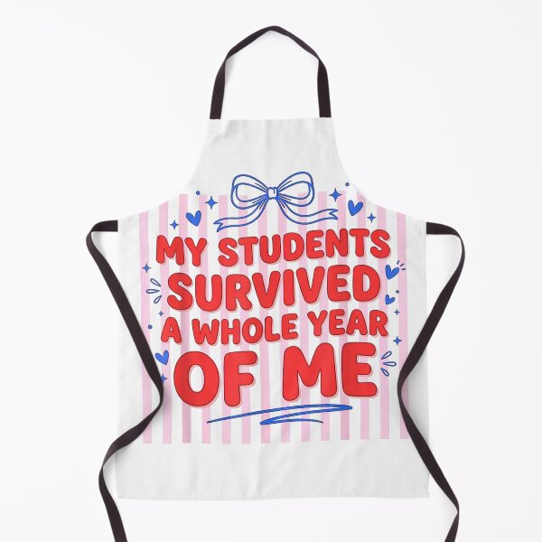 Item preview, My Students Survived A Whole Year of Me Teacher for Women T-Shirt designed and sold by SubStudio97.