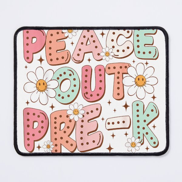 Item preview, Peace Out Pre-K Cute Groovy Last Day of Preschool Graduation T-Shirt designed and sold by SubStudio97.