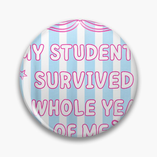 Item preview, My Students Survived A Whole Year of Me Teacher Last Day T-Shirt designed and sold by RKdrawings.