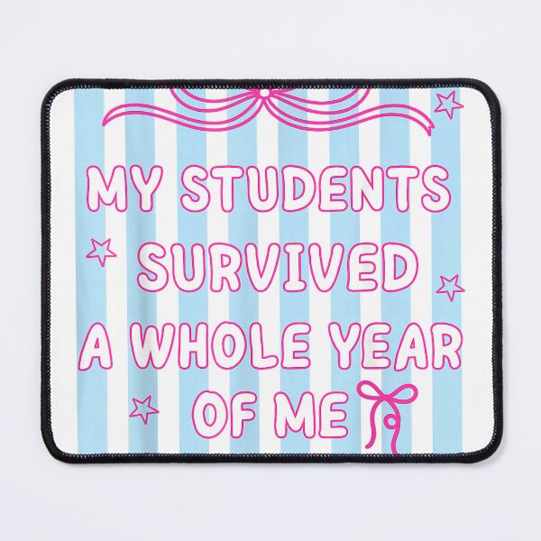 Item preview, My Students Survived A Whole Year of Me Teacher Last Day T-Shirt designed and sold by RKdrawings.