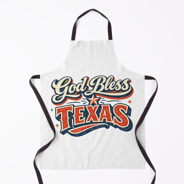 Item preview, God Bless Texas, Retro Vintage designed and sold by graphic-genie.