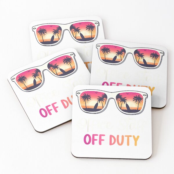 Item preview, Office Staff Off Duty Summer Vacation Last Day of School T-Shirt designed and sold by RKdrawings.