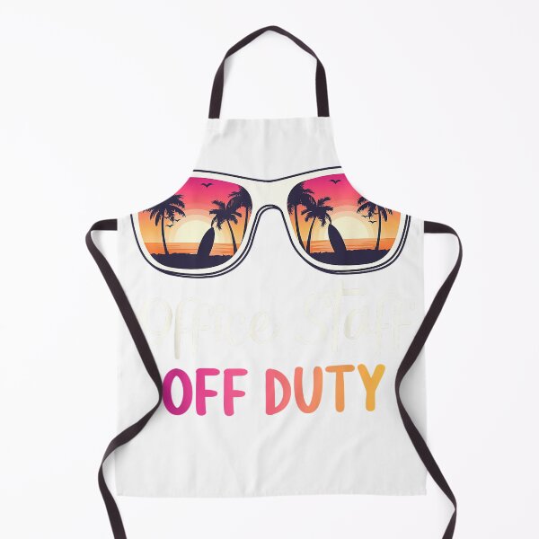 Item preview, Office Staff Off Duty Summer Vacation Last Day of School T-Shirt designed and sold by RKdrawings.