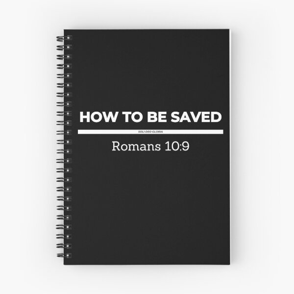 Item preview, How to be Saved Romans 10:9 Bible Verse Christian Design designed and sold by Ken Chung.
