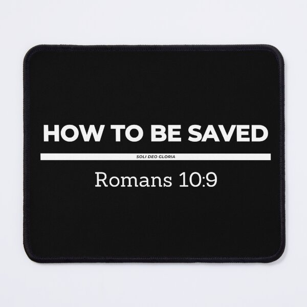Item preview, How to be Saved Romans 10:9 Bible Verse Christian Design designed and sold by Ken Chung.
