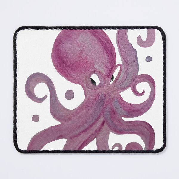 Item preview, Watercolor octopus designed and sold by WaterWhisker.