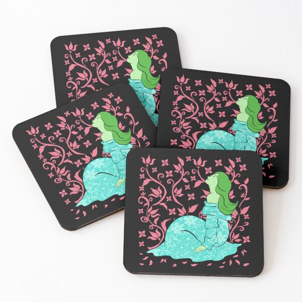 Item preview, Anthophile Fern with Black Background  designed and sold by missmann.