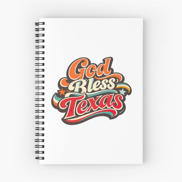 Item preview, God Bless Texas, Retro Vintage designed and sold by graphic-genie.