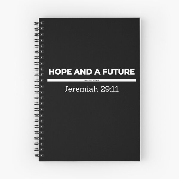 Item preview, Hope and a Future Jeremiah 29:11 Bible Verse Christian Design designed and sold by Ken Chung.