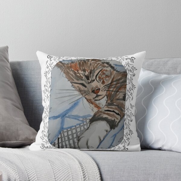 Item preview, Sleeping cat designed and sold by WaterWhisker.