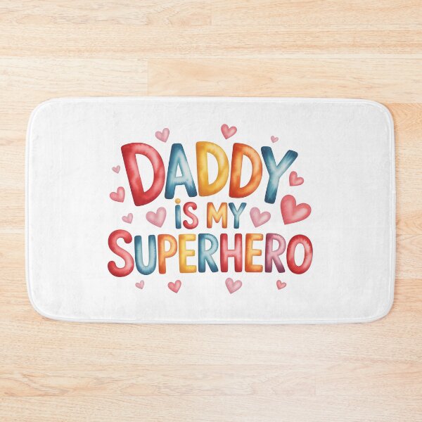 Item preview, Daddy is my superhero designed and sold by nimmitrends.