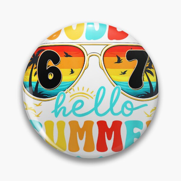 Item preview, Goodbye 6 7 Hello Summer Last Day of School Teacher Student T-Shirt designed and sold by kevincuellar.