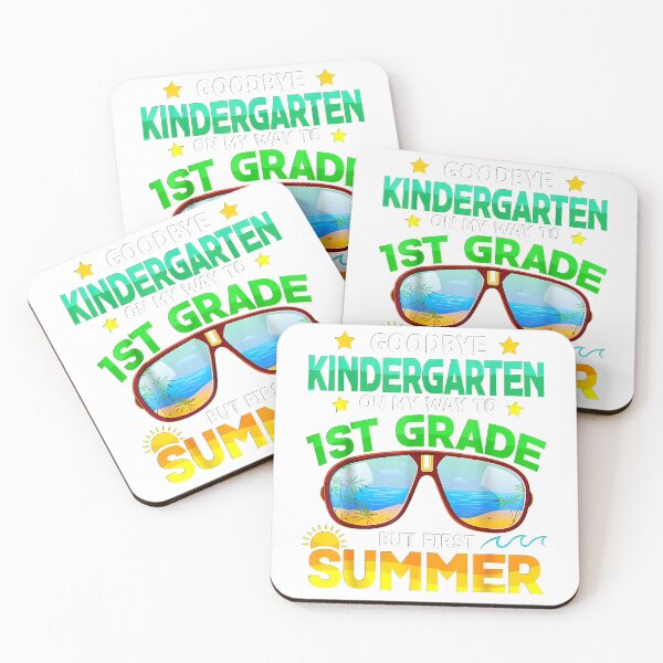 Item preview, Goodbye Kindergarten Way To 1st Grade Summer Graduation T-Shirt designed and sold by kevincuellar.
