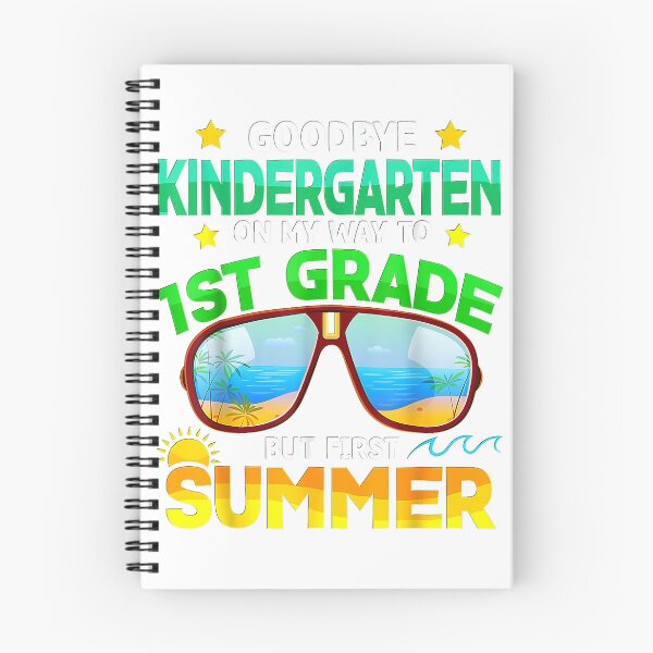 Item preview, Goodbye Kindergarten Way To 1st Grade Summer Graduation T-Shirt designed and sold by kevincuellar.